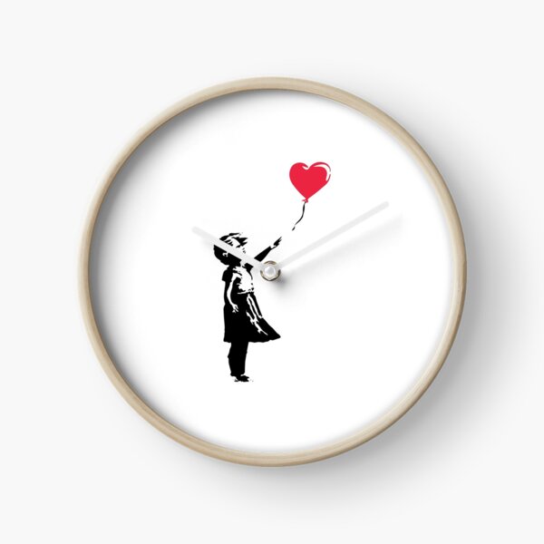 Banksy Clocks for Sale | Redbubble