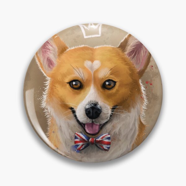 Item preview, Happy Corgi designed and sold by Ruby-Art.