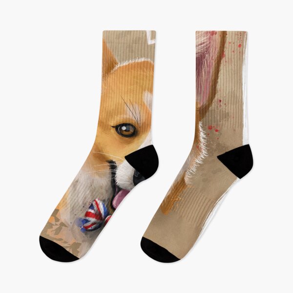 Item preview, Happy Corgi designed and sold by Ruby-Art.