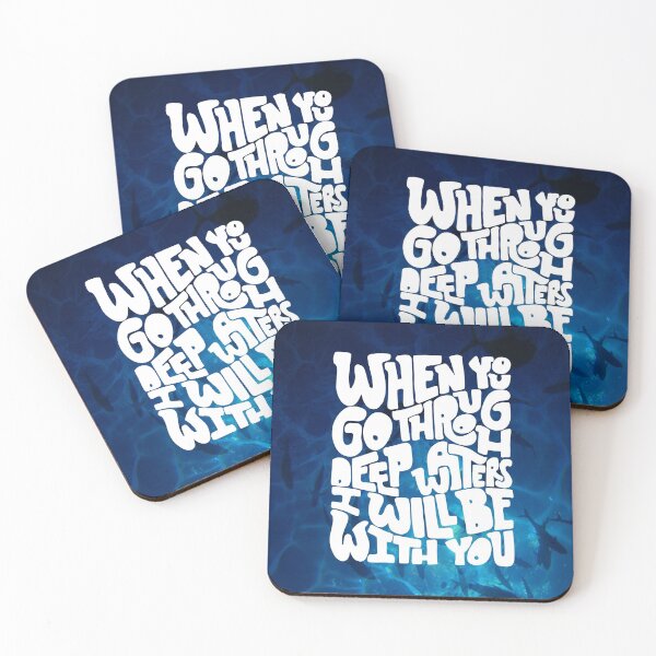 Item preview, Through deep waters God is with you designed and sold by Andreaigv.