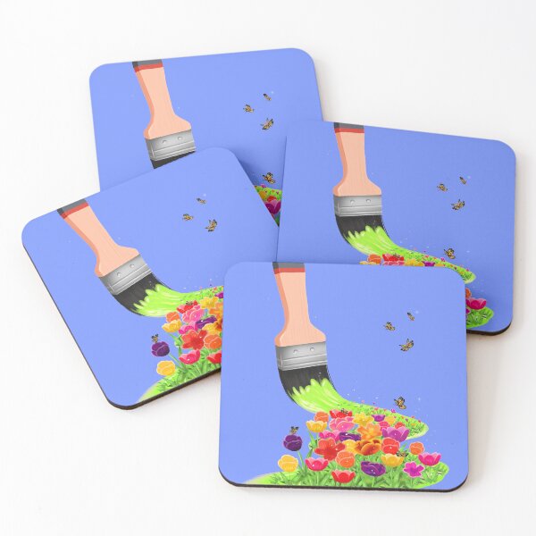 Item preview, Floral brush designed and sold by DigitalCloud.