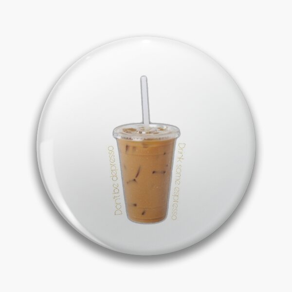 Item preview, Don’t Be Depresso Drink Some Espresso Sticker designed and sold by Sarah McDowell.