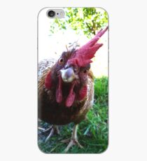 Curious chicken iPhone Case