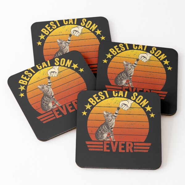Item preview, Best Cat Son Ever Funny Fist Bump designed and sold by jonawillian.