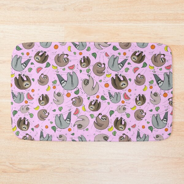 Item preview, Sloths in Pink designed and sold by Nemki.