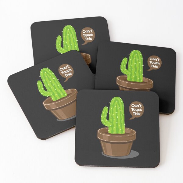 Item preview, Cactus "Can't touch this" designed and sold by Jelisandie.