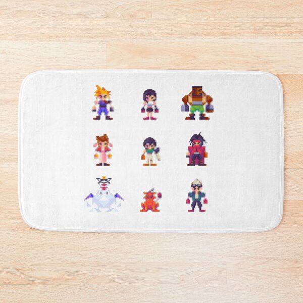 Item preview, FF7 Pixel Character designed and sold by TnG-Crafts.