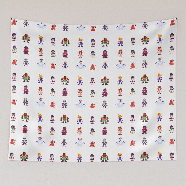 Item preview, FF7 Pixel Character designed and sold by TnG-Crafts.