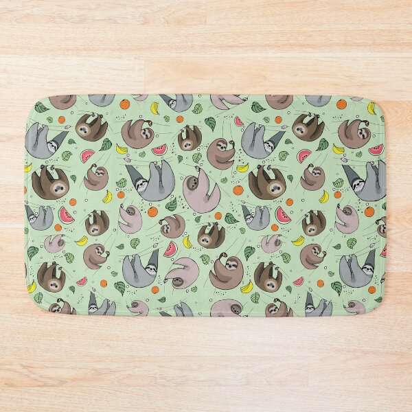 Item preview, Sloths in Green designed and sold by Nemki.