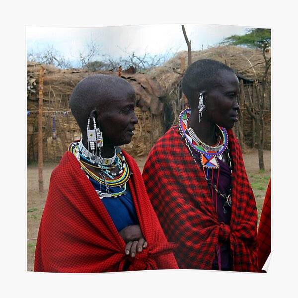Massai Wives of the Serengeti Poster