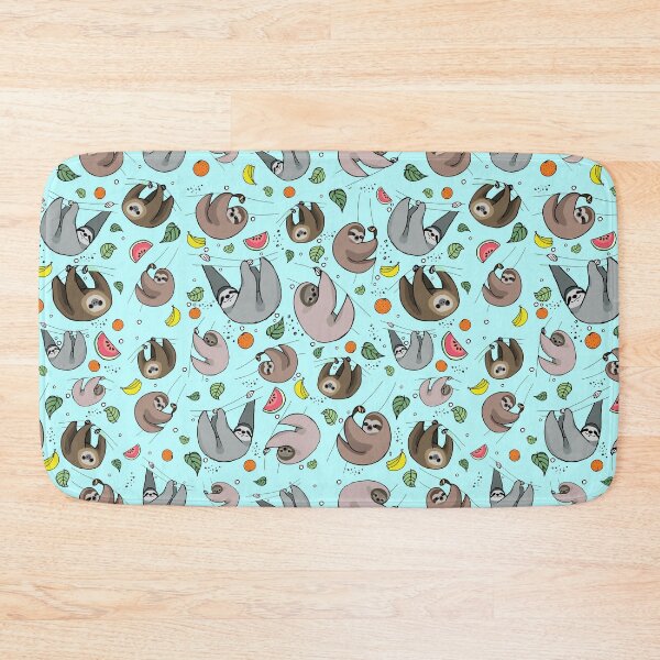 Item preview, Sloths in Blue designed and sold by Nemki.