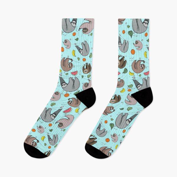 Item preview, Sloths in Blue designed and sold by Nemki.