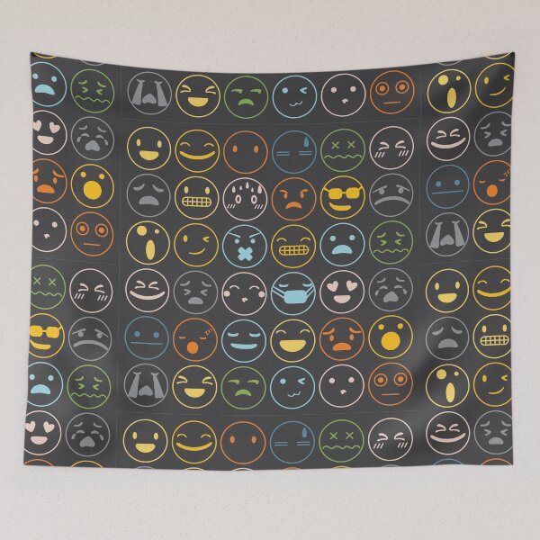 Item preview, Face emojis showing for diffrent moods designed and sold by ZawadiNest ,.