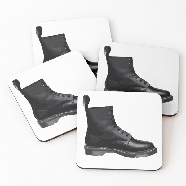 Item preview, Black Doc Marten Combat Boot designed and sold by elmma design.
