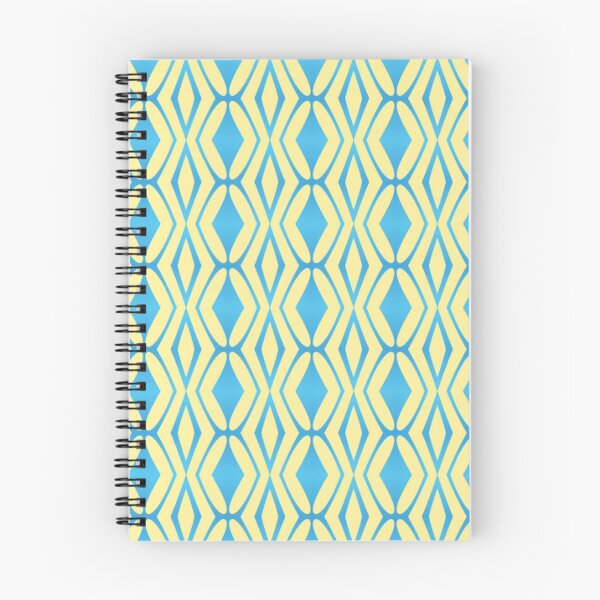 Item preview, Blue and Yellow Diamond Pattern designed and sold by Poetic Patterns Studio.