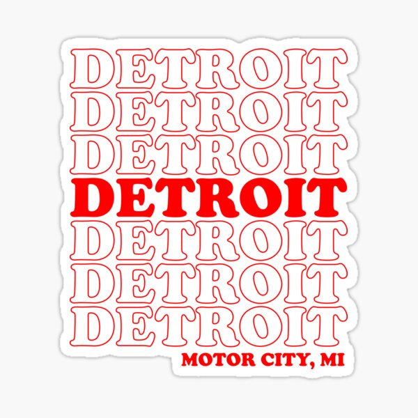 Item preview, Detroit Takeout designed and sold by thedline.