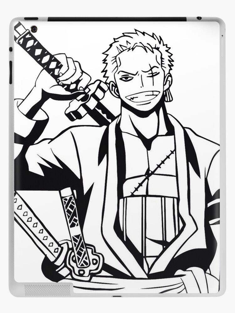 Zoro Onepiece Ipad Case Skin By Acedjoker Redbubble