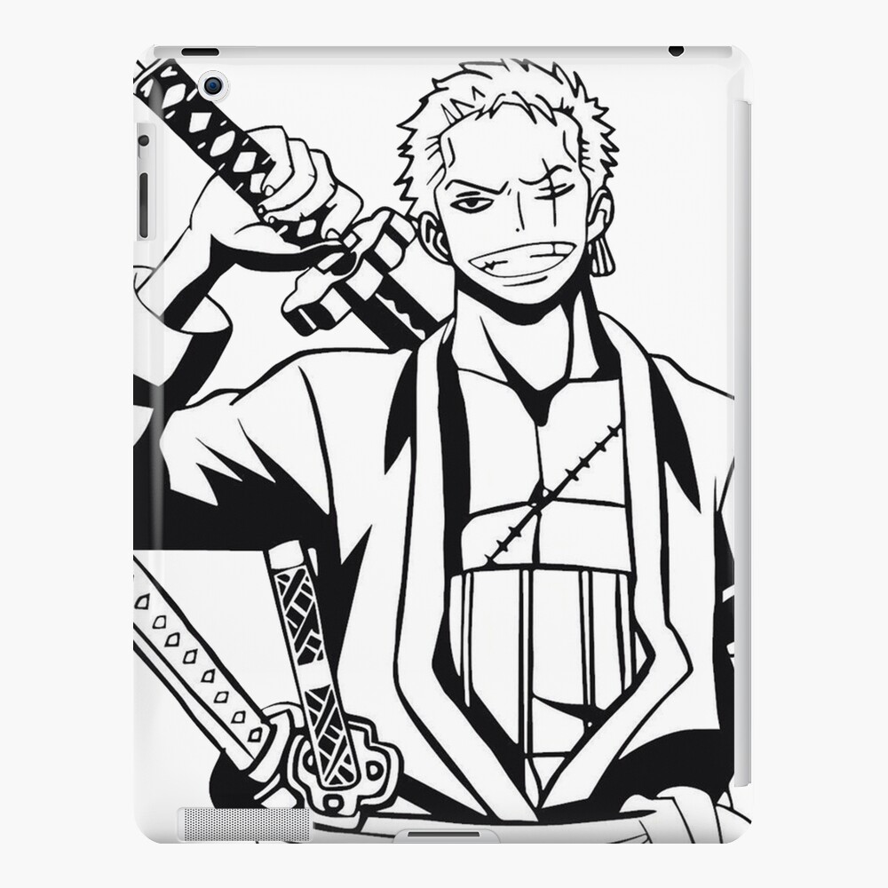 Zoro Onepiece Ipad Case Skin By Acedjoker Redbubble