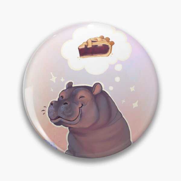 Item preview, Hippo-PIE-tamus PRINT designed and sold by SpookyPeach.