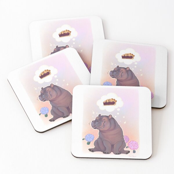 Item preview, Hippo-PIE-tamus PRINT designed and sold by SpookyPeach.