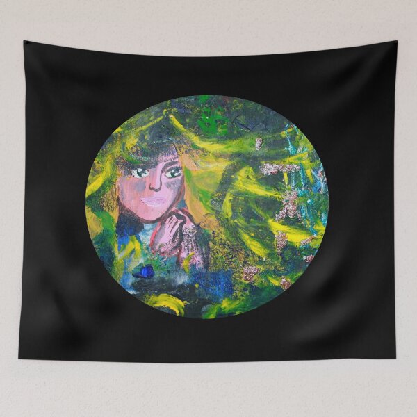Item preview, Flowers Of The Deep Mermaid Circle  designed and sold by Niina  Niskanen.