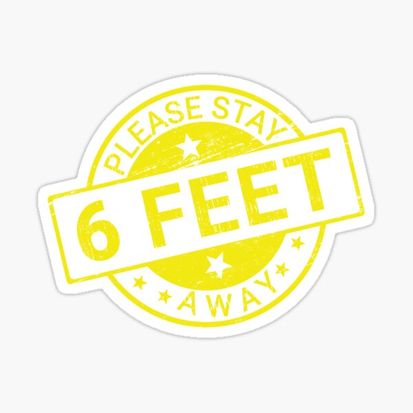 Item preview, Please stay 6 feet away Social distaning designed and sold by kader85.