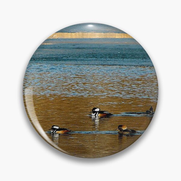 Item preview, Mergansers designed and sold by Nancy Richard.