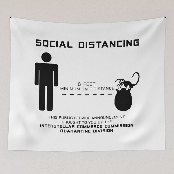 Item preview, Social Distance Hugger - inverted designed and sold by CCCDesign.