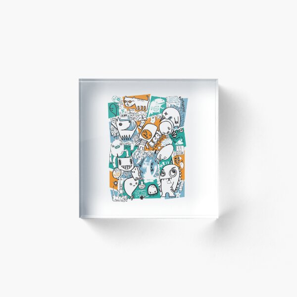 The Advice Tee Acrylic Block