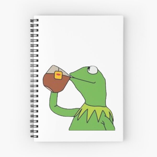 Item preview, Kermit sipping tea designed and sold by Fiona Parks.