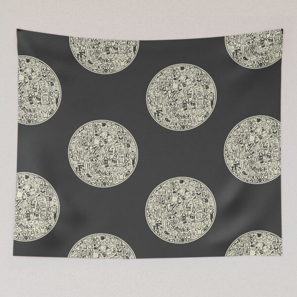 Item preview, Circle of Doodles  designed and sold by wottoart.