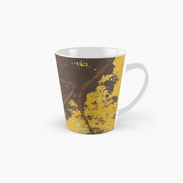 Print Work Yellow Tall Mug