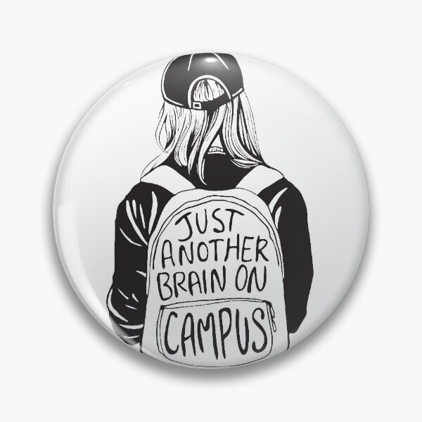 Item preview, Just Another Brain on Campus designed and sold by RebekahLynne.