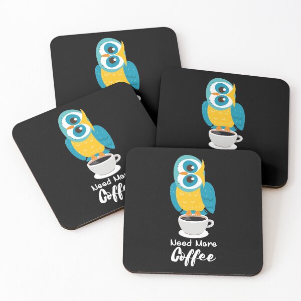 Item preview, OWL holding coffee mug and needs more Design designed and sold by Lighvision.