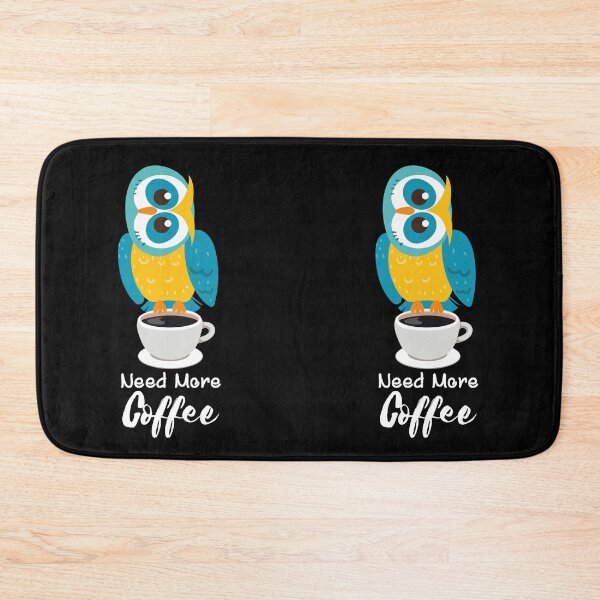 Item preview, OWL holding coffee mug and needs more Design designed and sold by Lighvision.