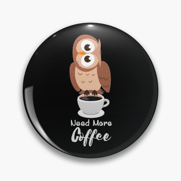Item preview, OWL holding coffee mug & needs more Design designed and sold by Lighvision.