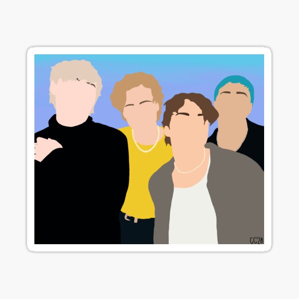 5SOS CALM Sticker