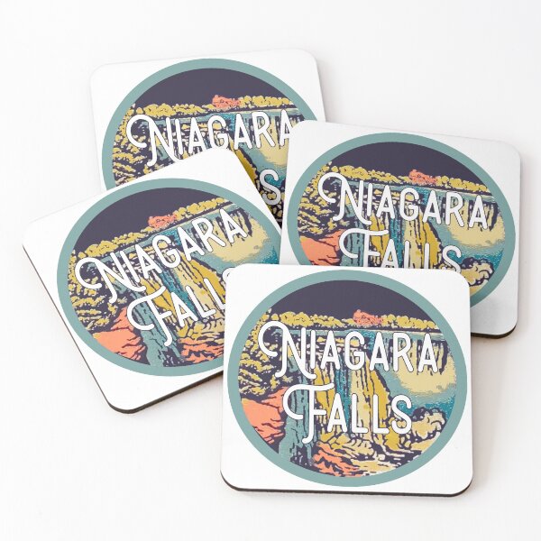 Item preview, Niagara Falls Vintage Travel Decal designed and sold by Decal Mania.
