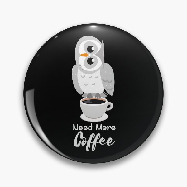 Item preview, OWL holding coffee mug & needs more Design designed and sold by Lighvision.