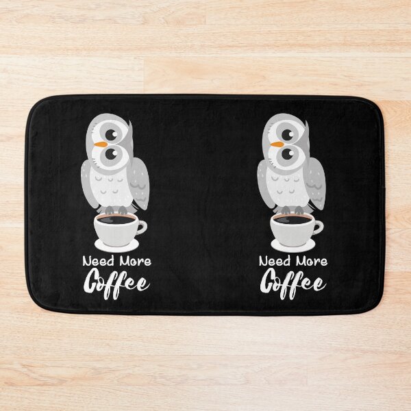 Item preview, OWL holding coffee mug & needs more Design designed and sold by Lighvision.