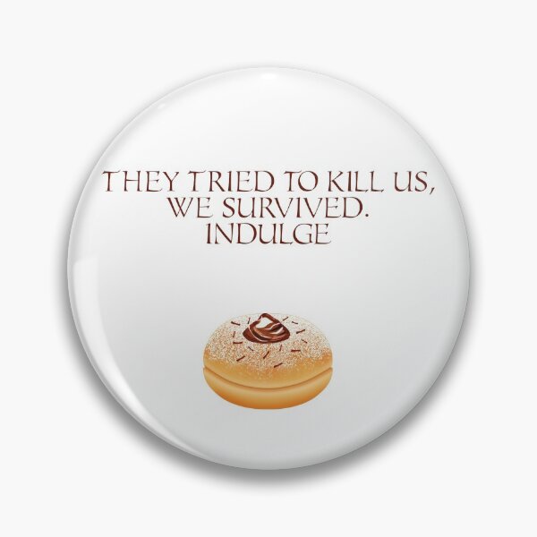 Item preview, Hanukkah Special - Story of hanukka maccabis in short - They Tried to kill us, We  survived. Indulge (Chocolate Donut) designed and sold by talgursmusthave.