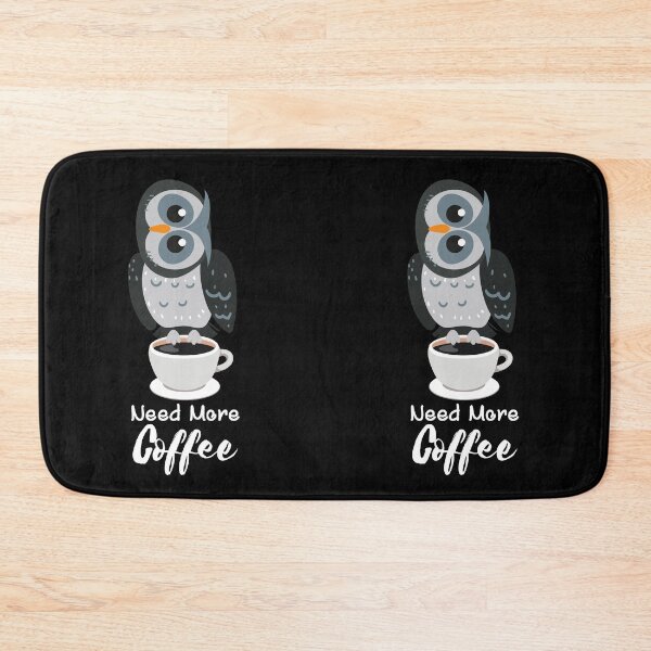 Item preview, OWL holding coffee mug & needs more Design designed and sold by Lighvision.