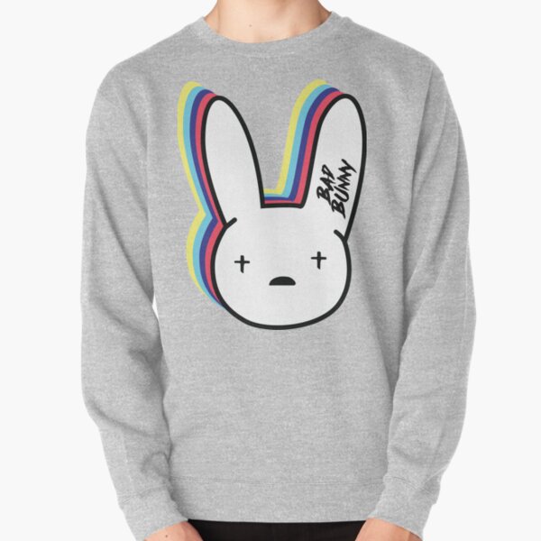 Bad Bunny Logo Sudadera sin capucha