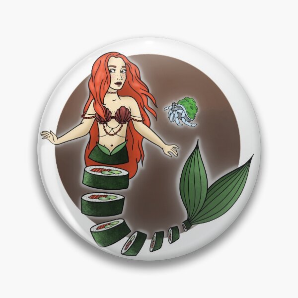 Item preview, Sushi Mermaid  designed and sold by theartofdavi.