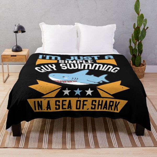 Item preview, Swimming In A Sea Of Sharks designed and sold by Visualsplendors.