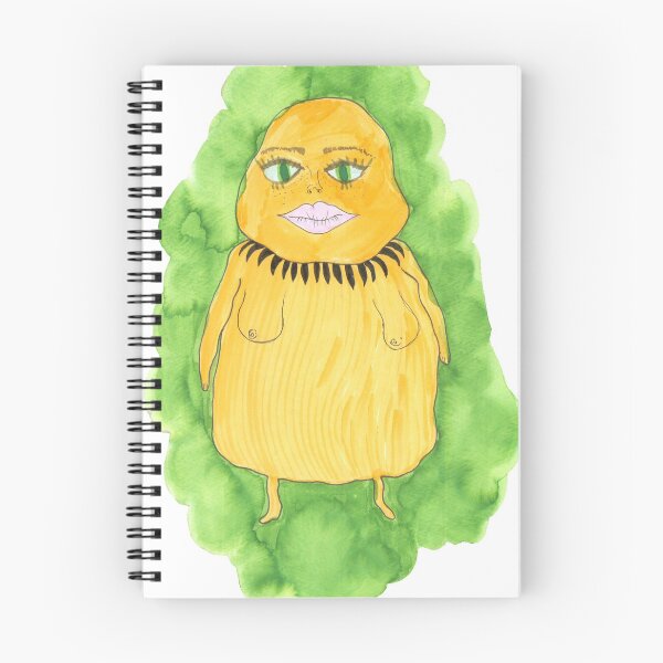 Item preview, orange blob in a green blob designed and sold by cecilyrosee.