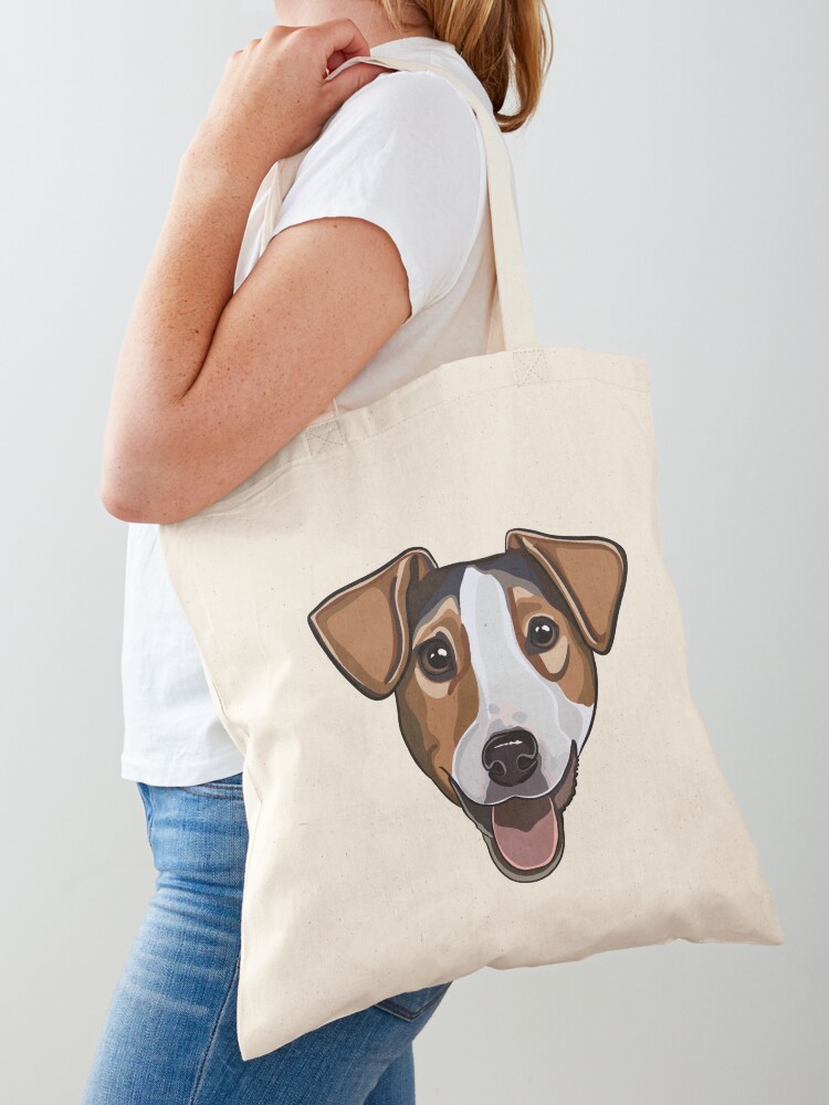 jack russell tote bag