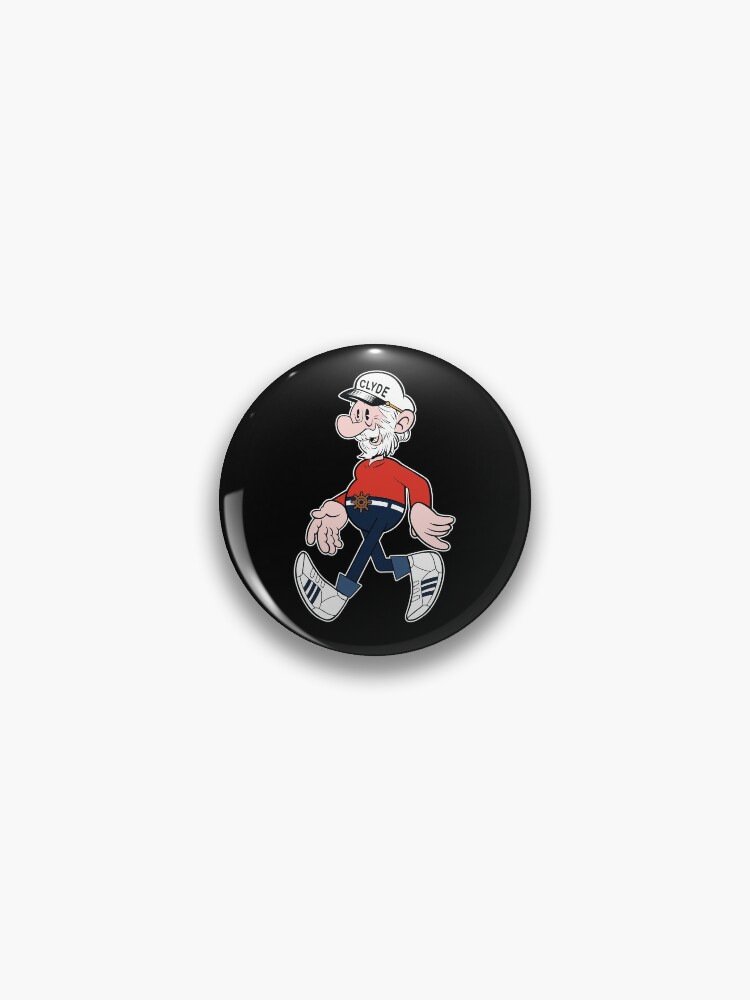 Thumbnail 1 of 3, Pin, Captyn Clyde Walking Captain designed and sold by bsanczel.