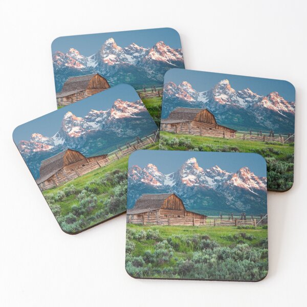 Item preview, Mormon Row Barn in Spring designed and sold by KellyHeaton.