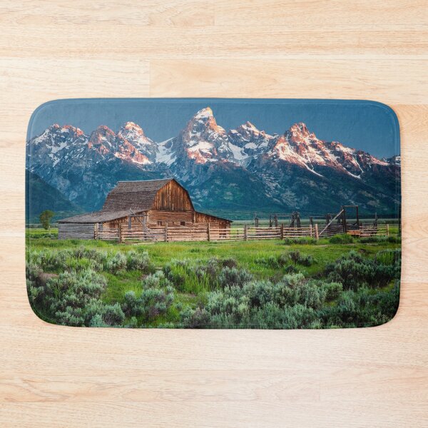 Item preview, Mormon Row Barn in Spring designed and sold by KellyHeaton.
